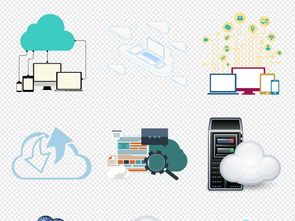 科技感爆棚！互联网云计算大数据时代背景素材模板一键获取